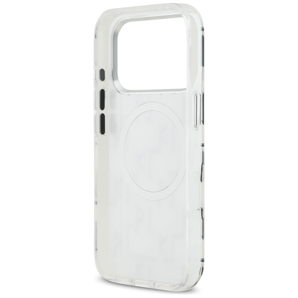 Karl Lagerfeld IML KL Monogram MagSafe Case for iPhone 17 Pro - White_6