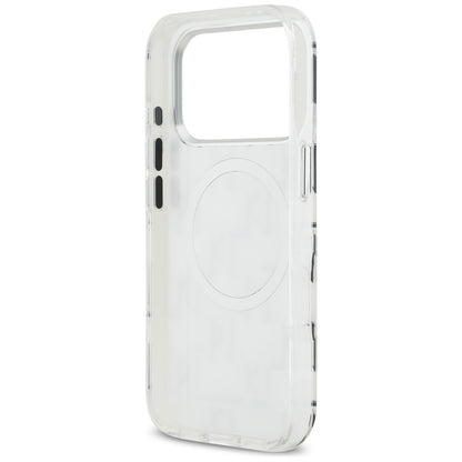 Karl Lagerfeld IML KL Monogram MagSafe Case for iPhone 17 Pro - White_6