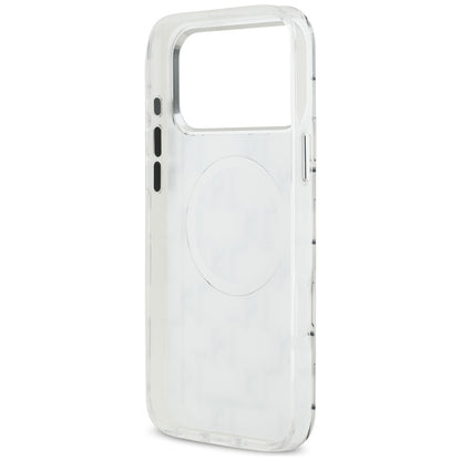 Karl Lagerfeld IML KL Monogram MagSafe Case for iPhone 17 Pro Max - White_6