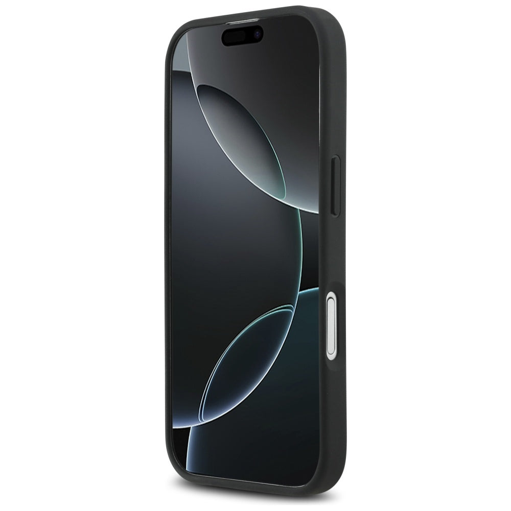 Mercedes Leather Laurel Leaves MagSafe Case for iPhone 17 - Black_4