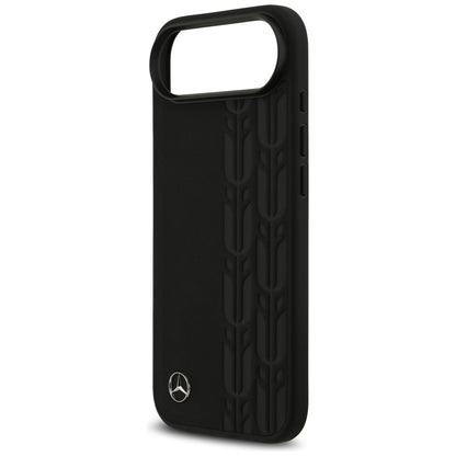 Mercedes Leather Laurel Leaves MagSafe Case for iPhone Air - Black_5