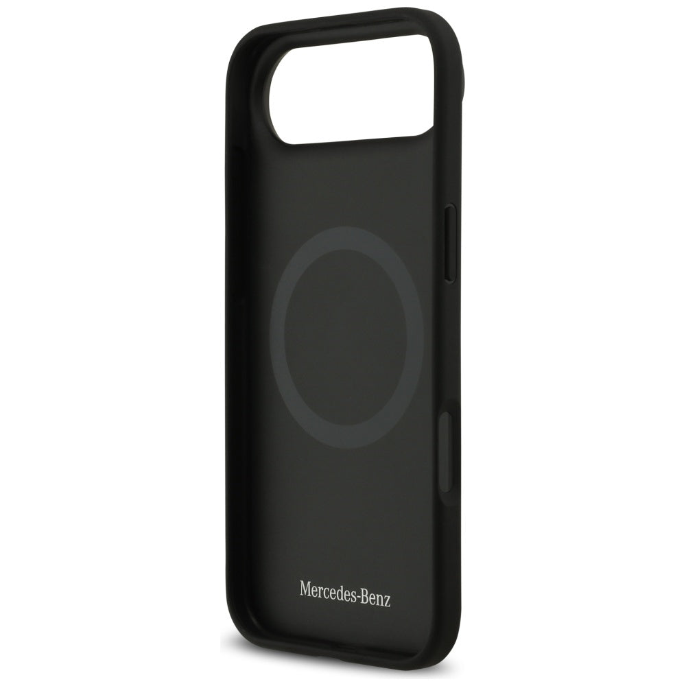 Mercedes Leather Laurel Leaves MagSafe Case for iPhone Air - Black_6