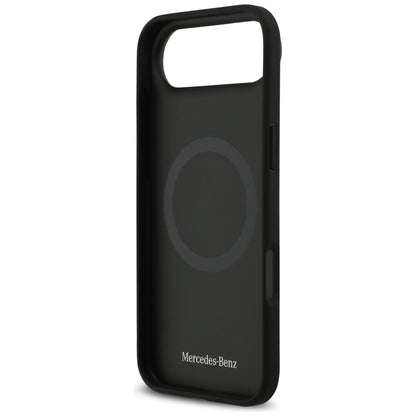 Mercedes Leather Laurel Leaves MagSafe Case for iPhone Air - Black_6