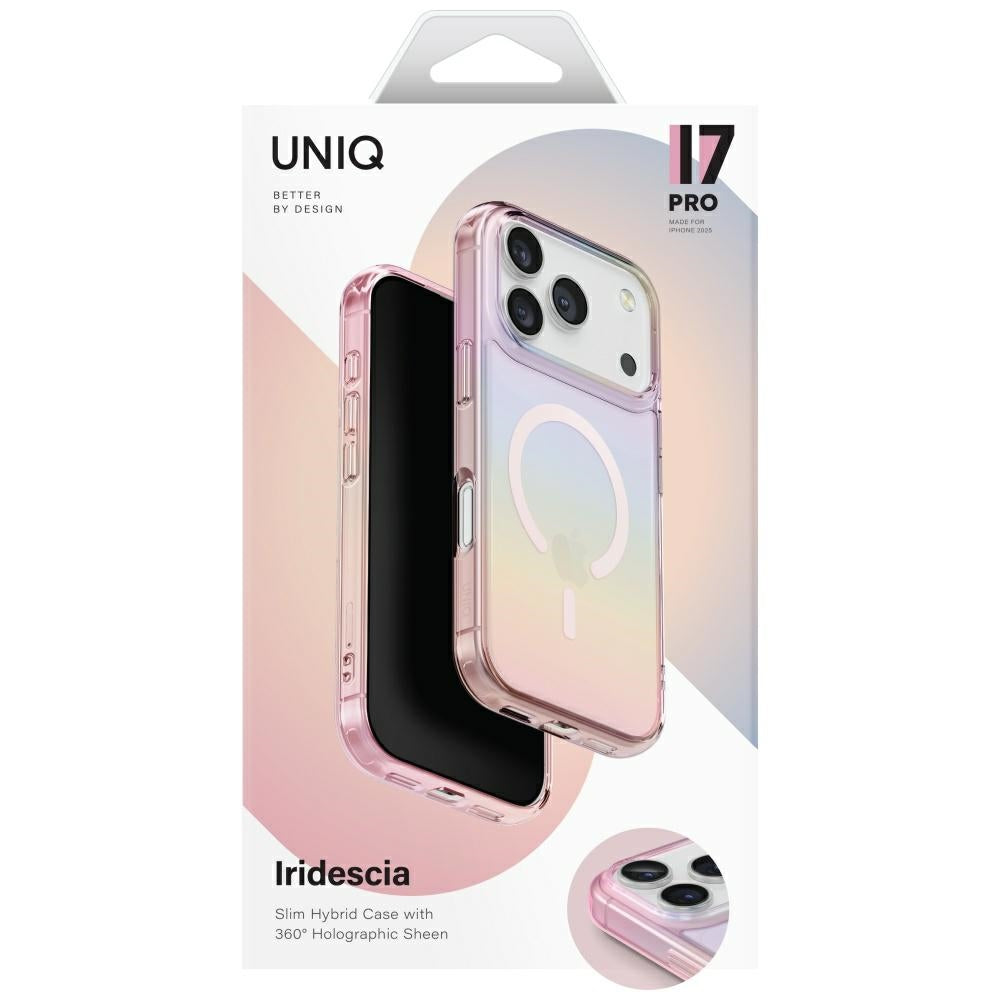 Uniq Iridescia Case for iPhone 17 Pro Magclick Charging - Multicolor_5