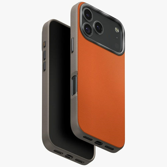 Uniq Lyden DS Case for iPhone 17 Pro Magclick Charging - Orange-Gray_0