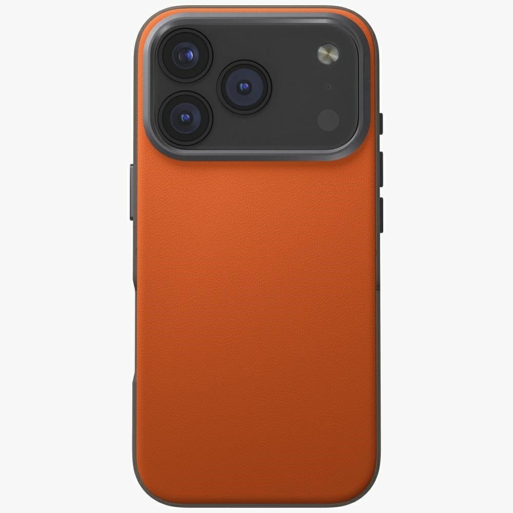 Uniq Lyden DS Case for iPhone 17 Pro Magclick Charging - Orange-Gray_1