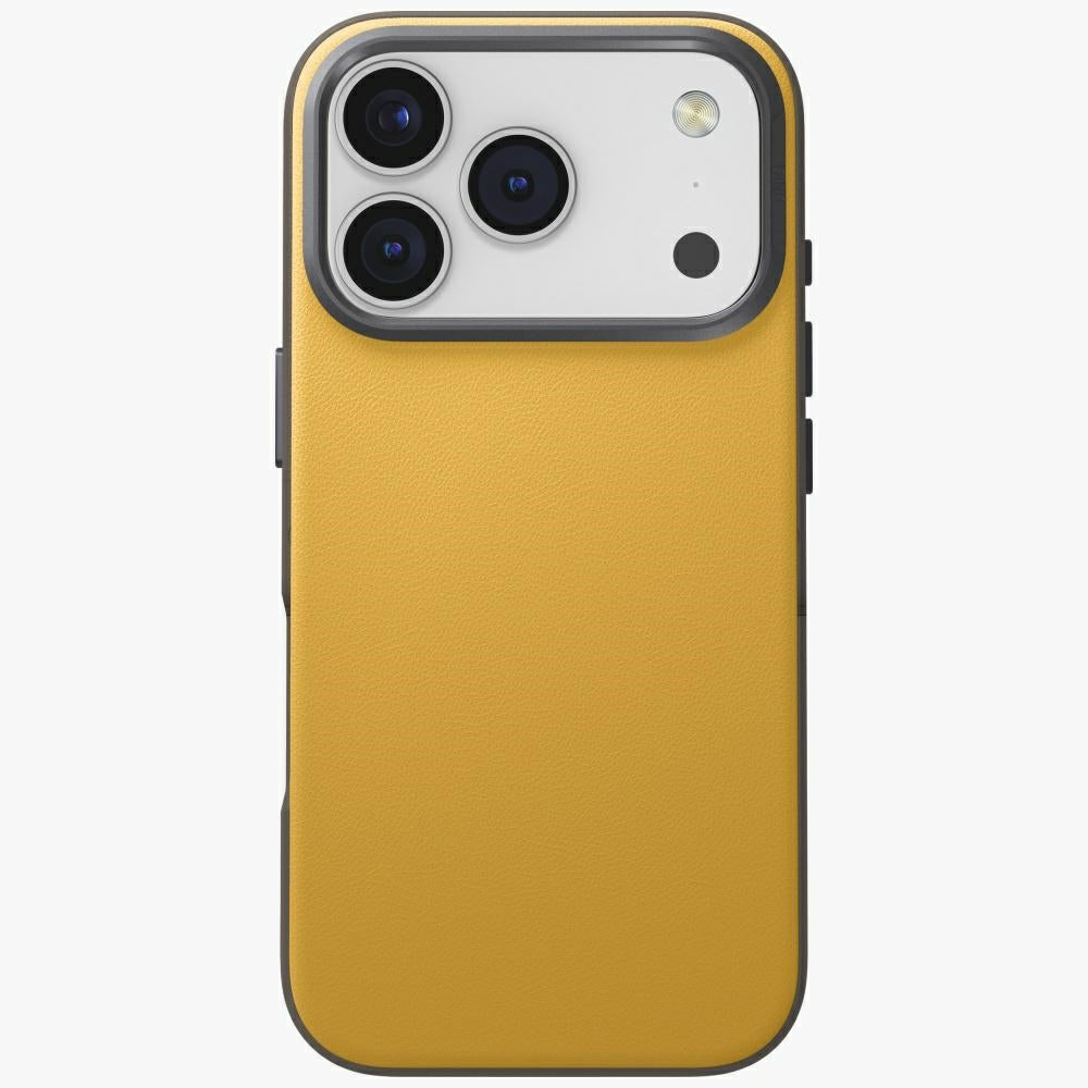 Uniq Lyden DS Case for iPhone 17 Pro Magclick Charging - Yellow-Gray_1