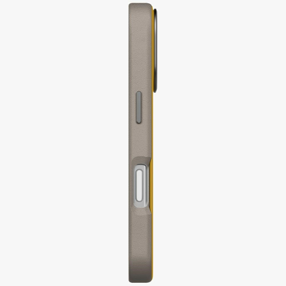 Uniq Lyden DS Case for iPhone 17 Pro Magclick Charging - Yellow-Gray_3