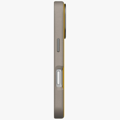 Uniq Lyden DS Case for iPhone 17 Pro Magclick Charging - Yellow-Gray_3