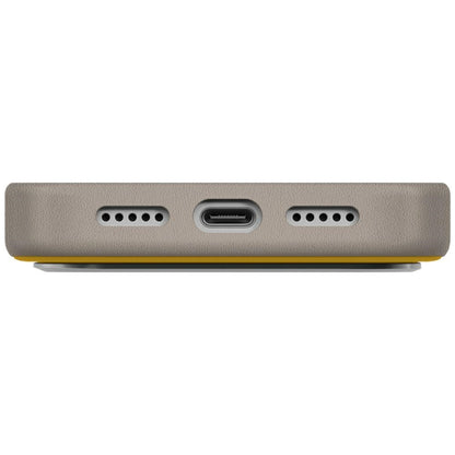 Uniq Lyden DS Case for iPhone 17 Pro Magclick Charging - Yellow-Gray_4