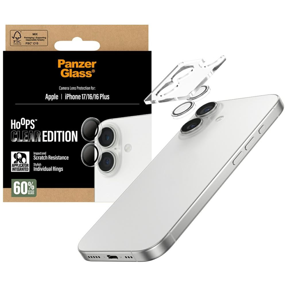 Protetor de ecrã PanzerGlass / Transparente / iP 16 17 iP 16 Plus / PG75123_3