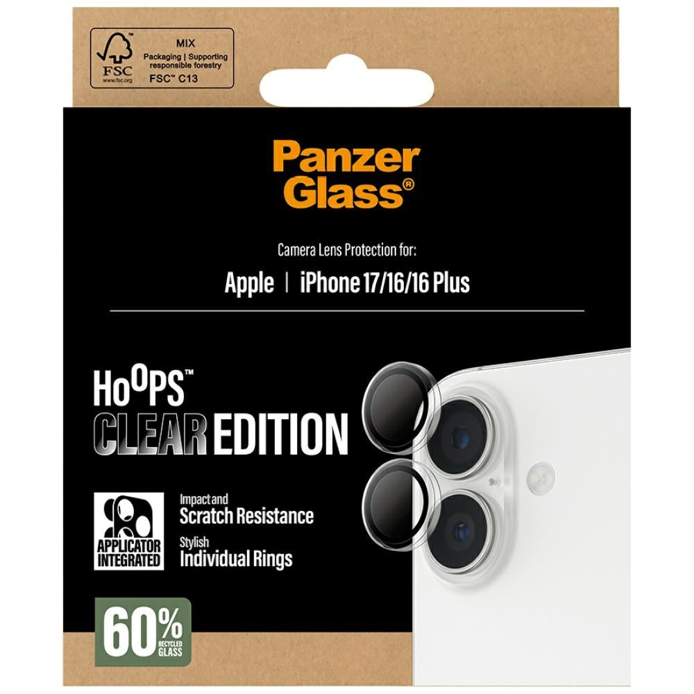 Protetor de ecrã PanzerGlass / Transparente / iP 16 17 iP 16 Plus / PG75123_4