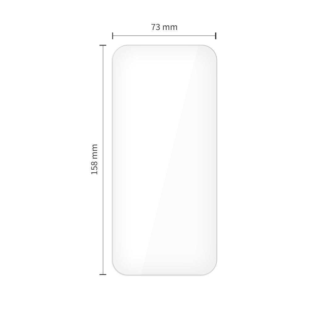 Tech-Protect Easy Set+ 3-pack tempered glass for Samsung Galaxy S25 FE - transparent_1