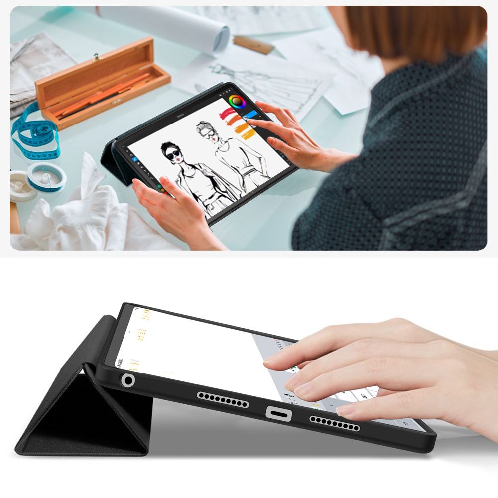 Tech-Protect SmartCase Pen Case for Lenovo Idea Tab 11.0 TB-336 - Black_9
