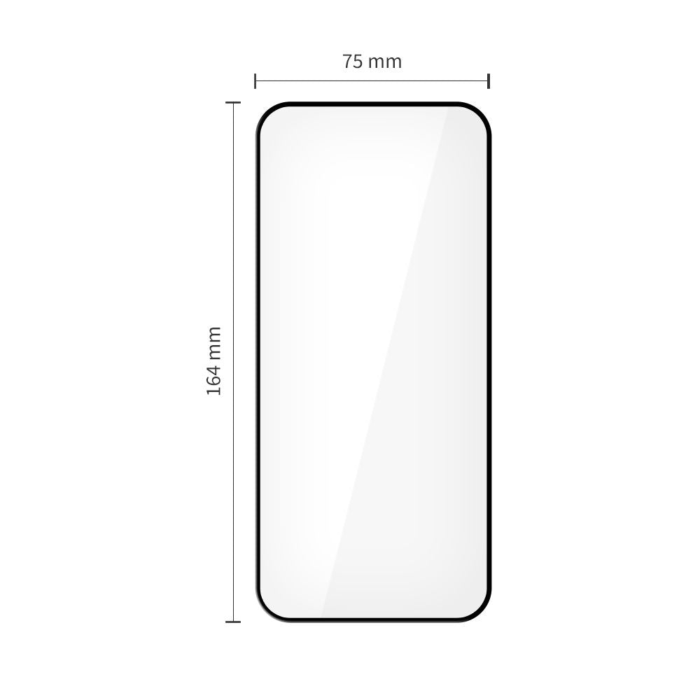 Tech-Protect Glass Fit+ 2-pack tempered glass for Xiaomi Redmi 15 4G / 5G - black_1