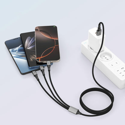Tech-Protect UltraBoost DNA 3in1 USB-C / Micro-USB / Lightning cable 120 cm - gray_4