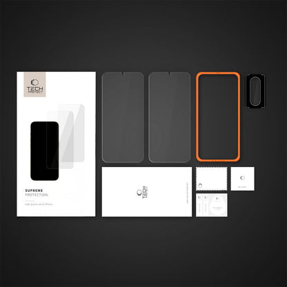 Tech-Protect Supreme Easy 3-pack Tempered Glass for Samsung Galaxy A17 4G / 5G_6