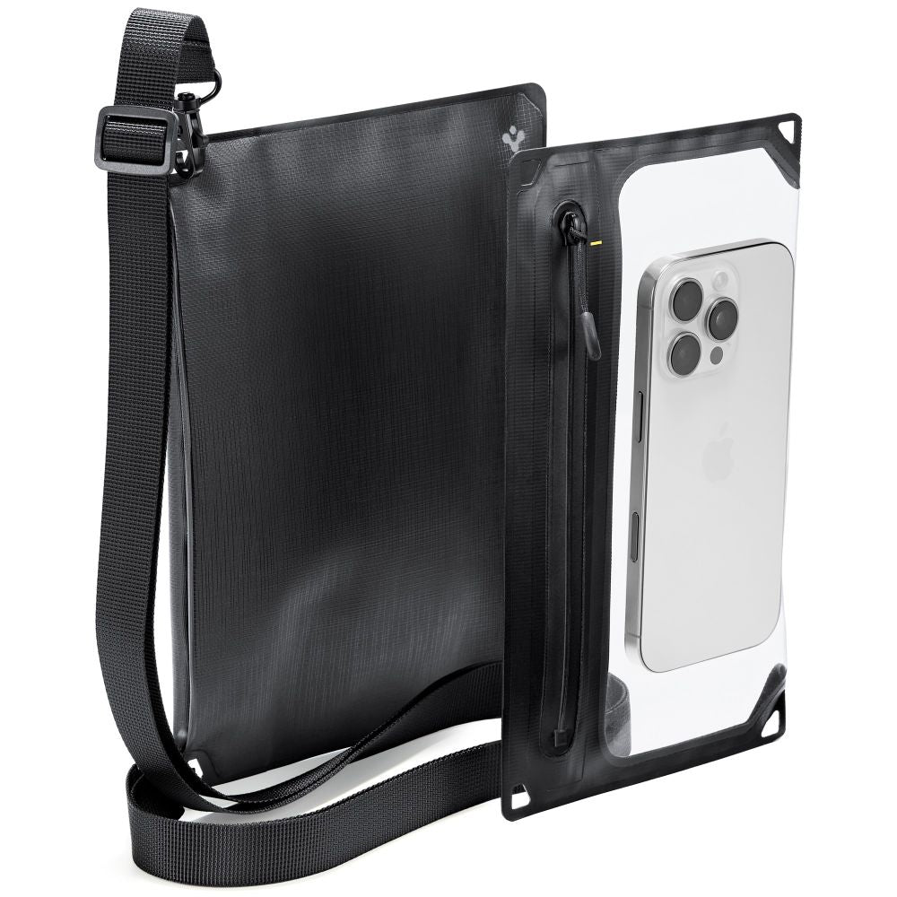 Waterproof Bag and Phone Pouch Case Spigen Crossbag, Black AMP09746 _0
