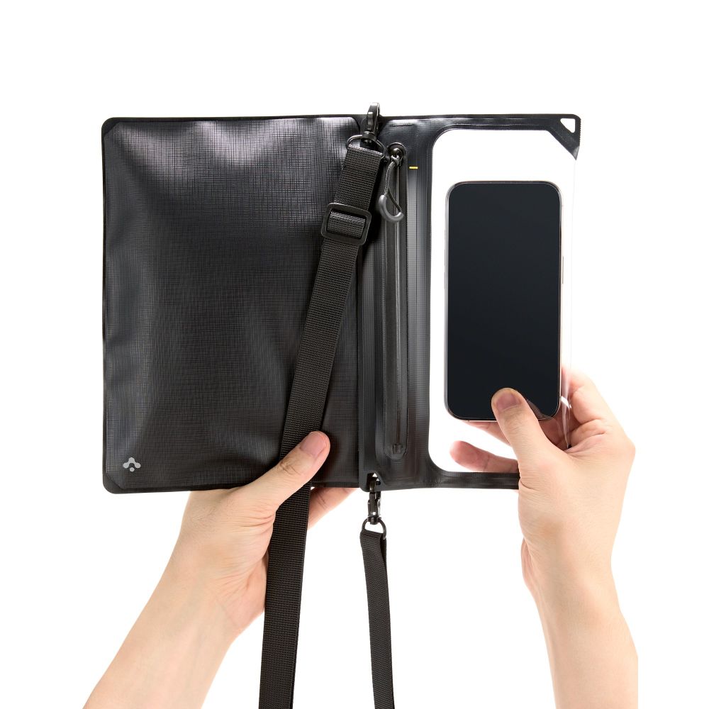 Waterproof Bag and Phone Pouch Case Spigen Crossbag, Black AMP09746 _3