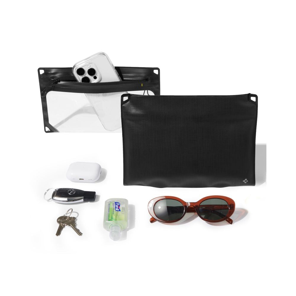 Waterproof Bag and Phone Pouch Case Spigen Crossbag, Black AMP09746 _4