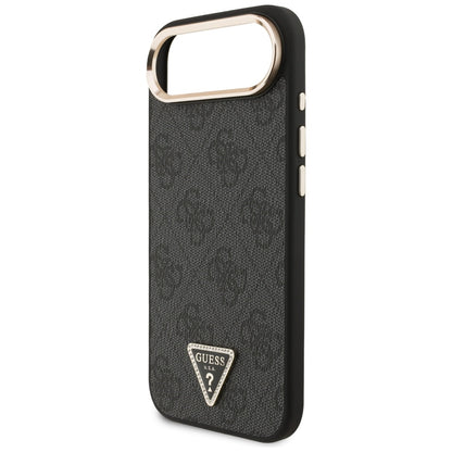 Guess 4G Triangle Logo MagSafe case for iPhone Air - black and gold_5