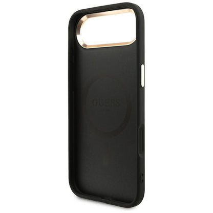 Guess 4G Triangle Logo MagSafe case for iPhone Air - black and gold_6