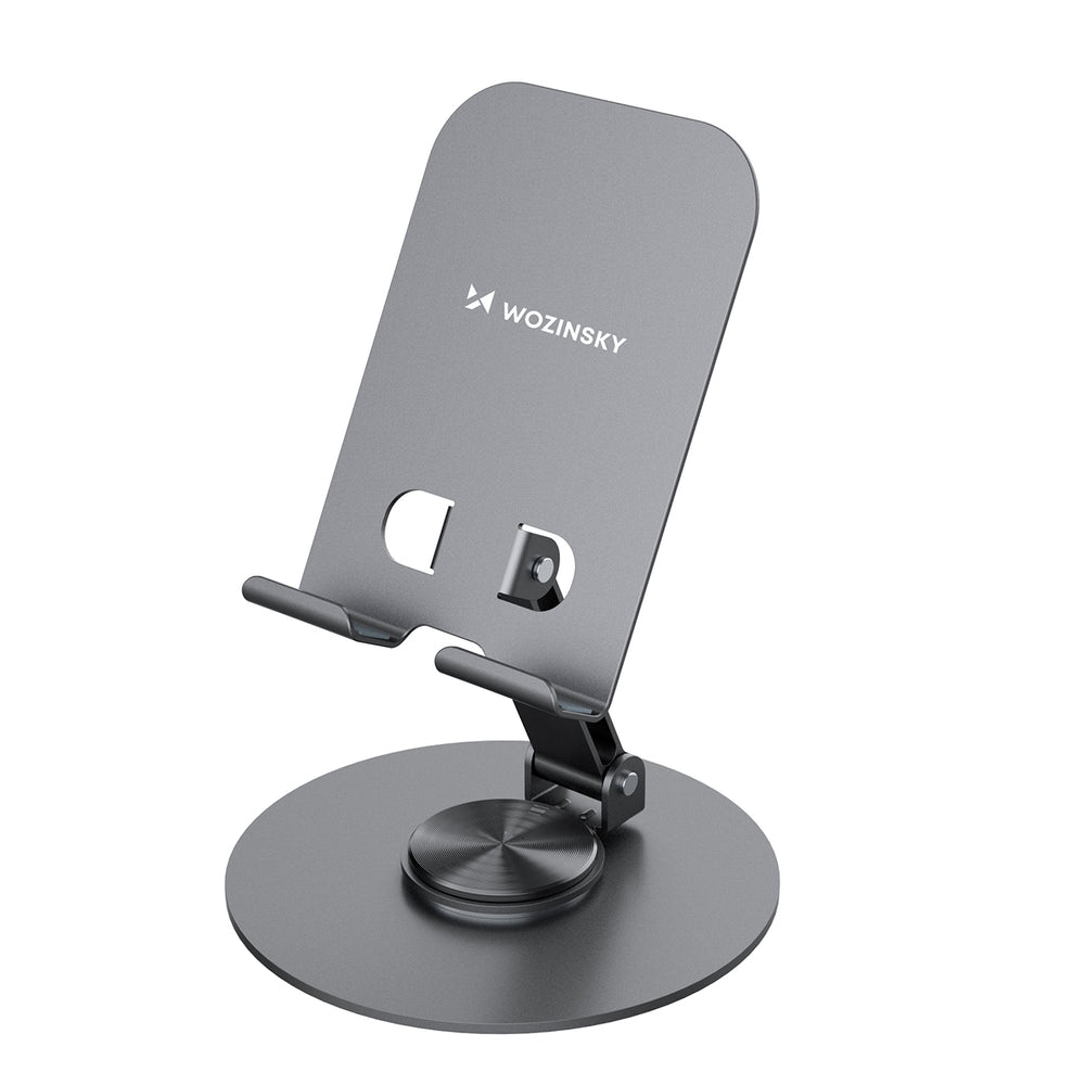 Wozinsky WPT-K95 swivel stand for phone and tablet - gray_0