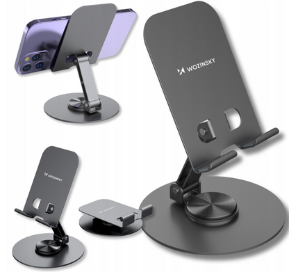 Wozinsky WPT-K95 swivel stand for phone and tablet - gray_7