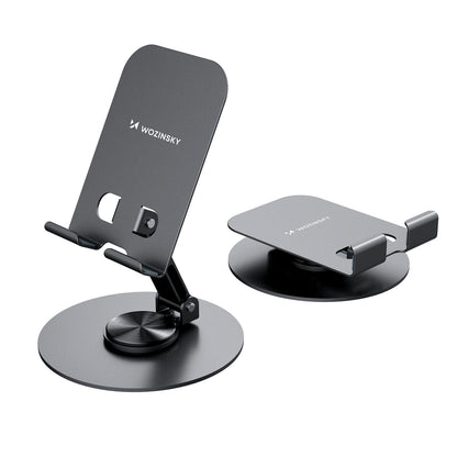 Wozinsky WPT-K95 swivel stand for phone and tablet - gray_5
