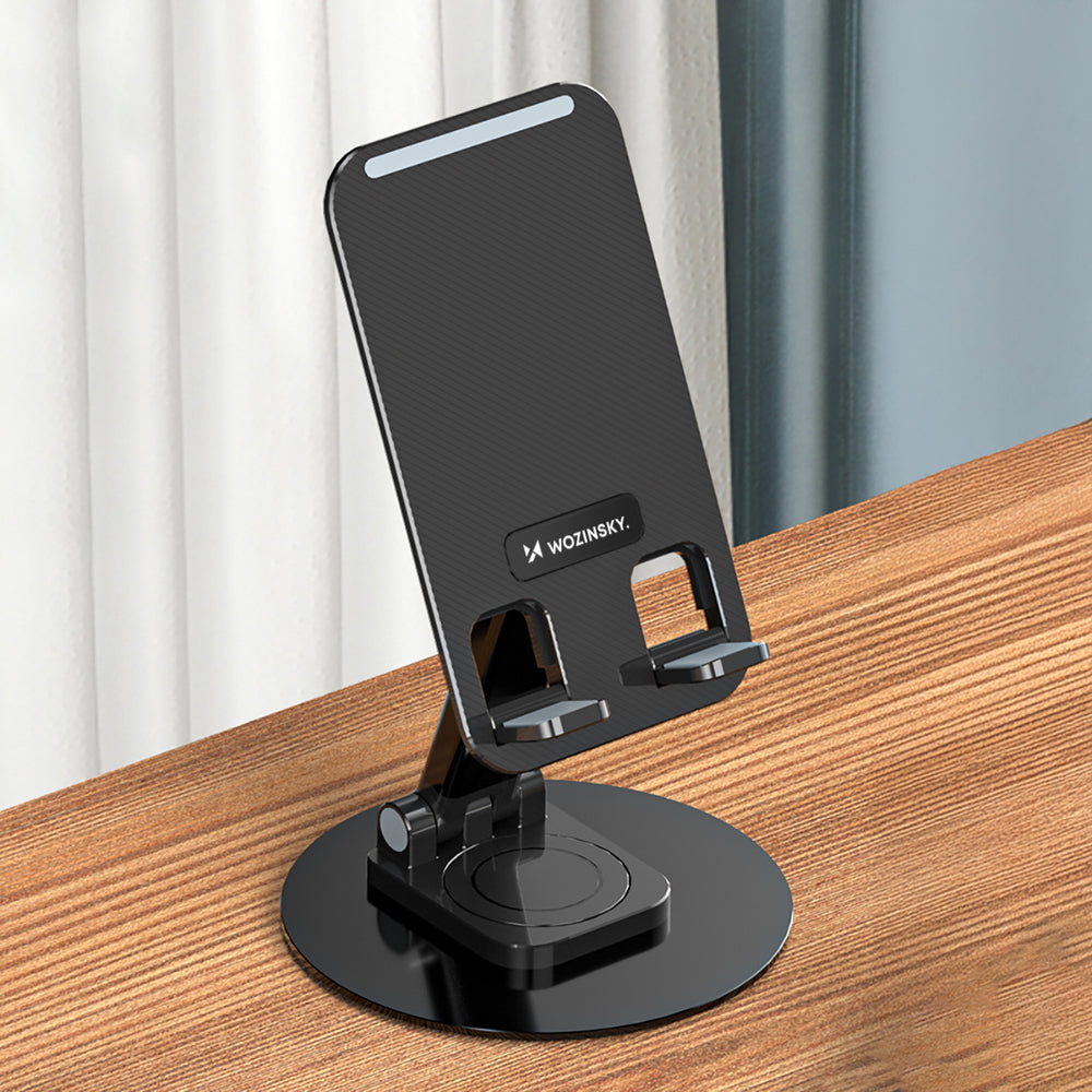 Wozinsky WPT-K393 stable stand for phone and tablet - black_1