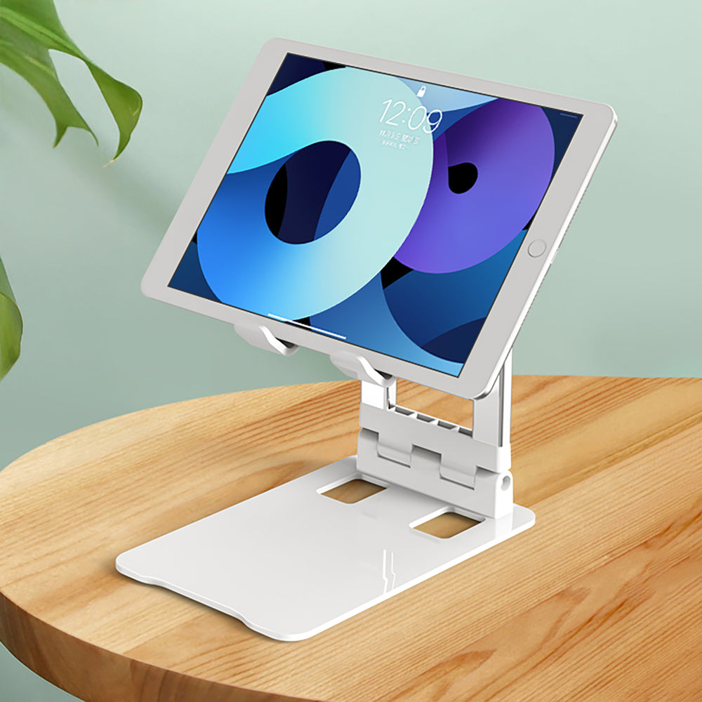 Wozinsky WPT-K28 Desk Stand for Phone Tablet Smartphone Holder Foldable - White_1