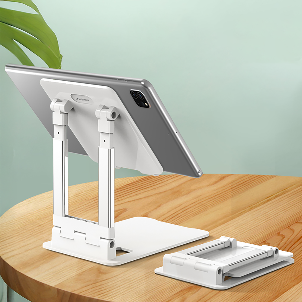 Wozinsky WPT-K28 Desk Stand for Phone Tablet Smartphone Holder Foldable - White_5