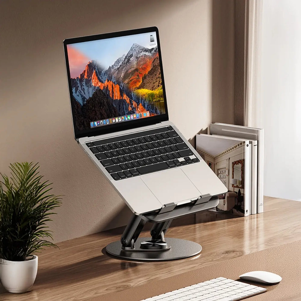 Wozinsky WRS-K75 swivel stand for laptop and tablet - black_4