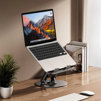 Wozinsky WRS-K75 swivel stand for laptop and tablet - black_4