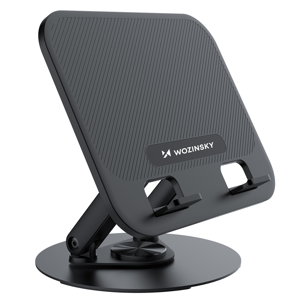 Wozinsky WRS-K75 swivel stand for laptop and tablet - black_1