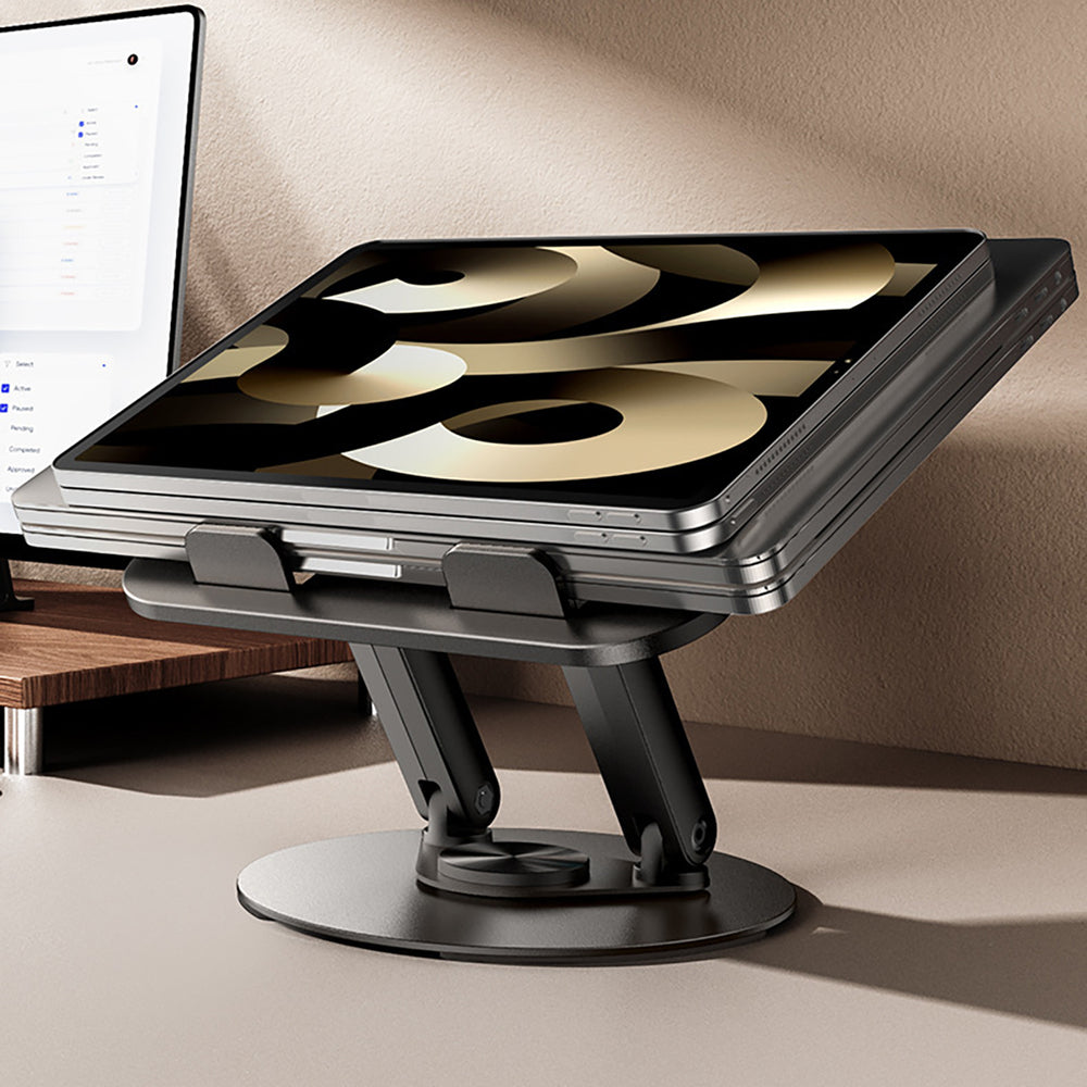 Wozinsky WRS-K75 swivel stand for laptop and tablet - black_8