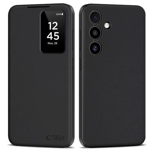 Tech-Protect Smart Wallet Case for Samsung Galaxy S25 FE - Matte Black_0