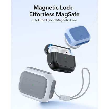 ESR Orbit HaloLock MagSafe case for AirPods Pro 3 - white_1