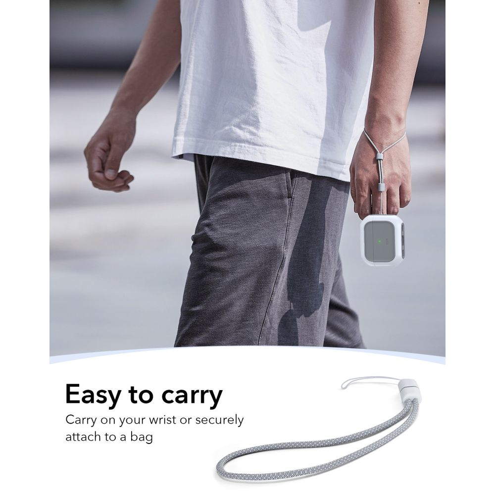 ESR Orbit HaloLock MagSafe case for AirPods Pro 3 - white_5