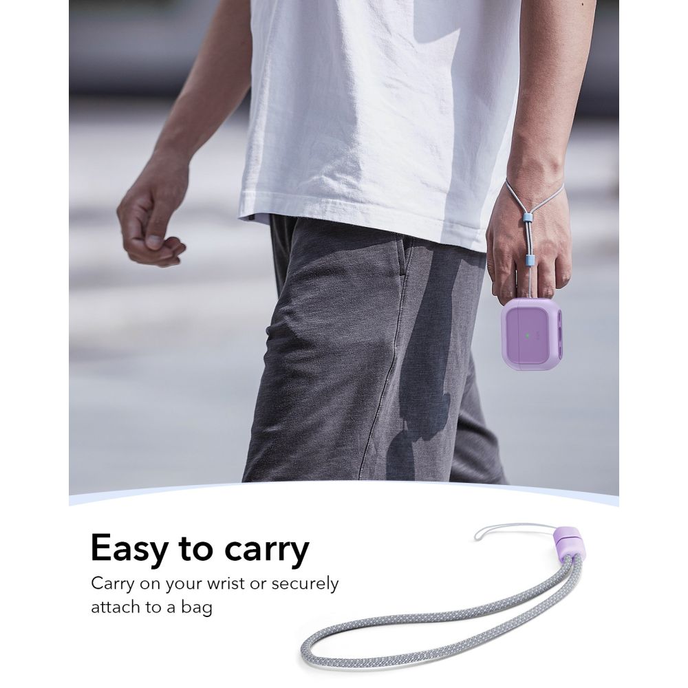 ESR Orbit Halolock MagSafe case for AirPods Pro - purple_5