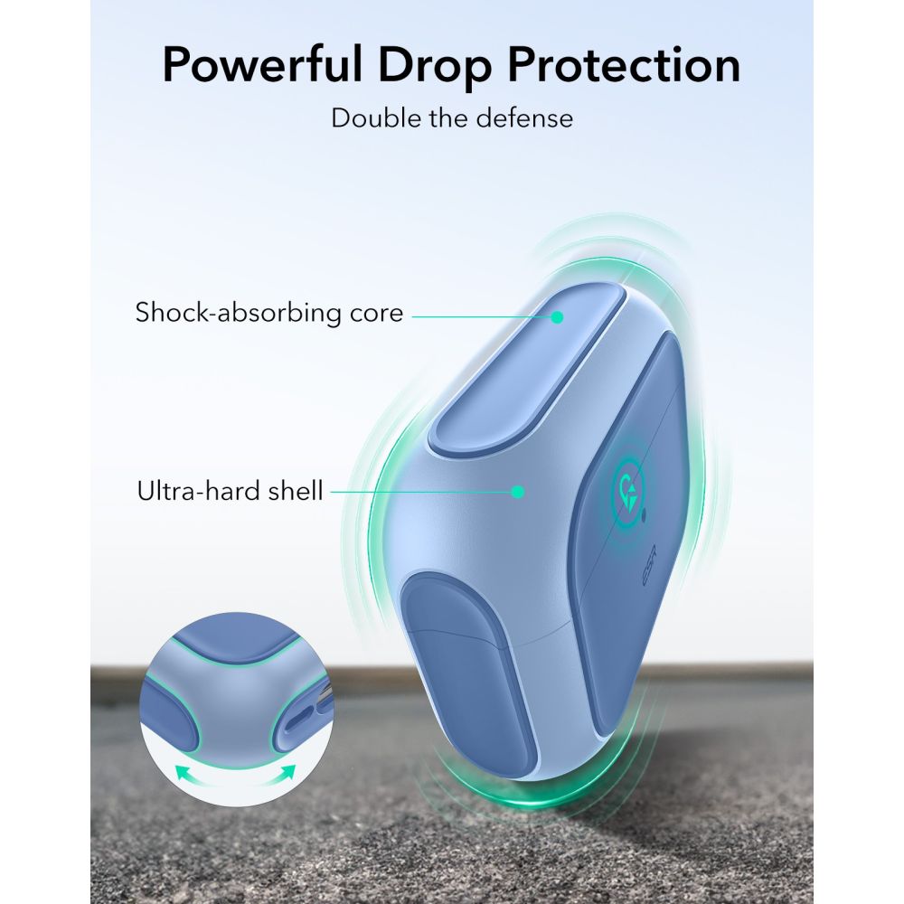 ESR Orbit Halolock MagSafe case for AirPods Pro - blue_4