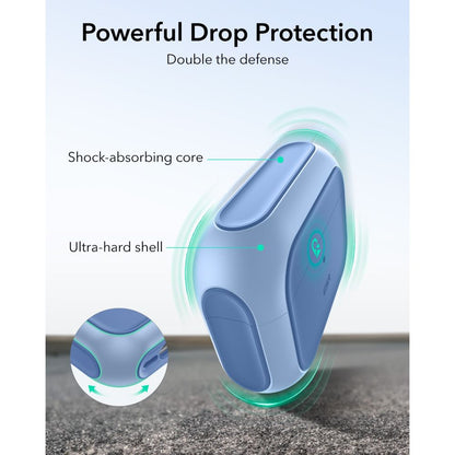 ESR Orbit Halolock MagSafe case for AirPods Pro - blue_4