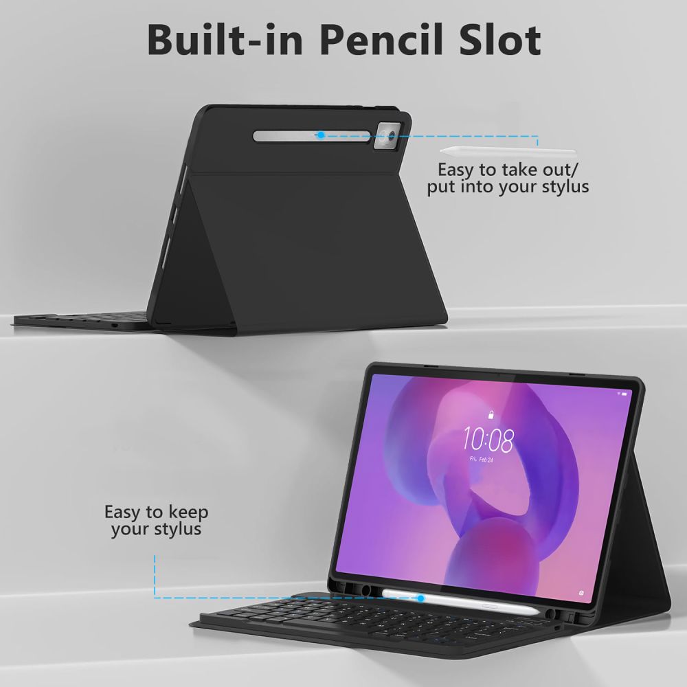 Tech-Protect SC Pen Case for Lenovo Idea Tab Pro / Pro Mt 12.7 TB-373 - Black_4