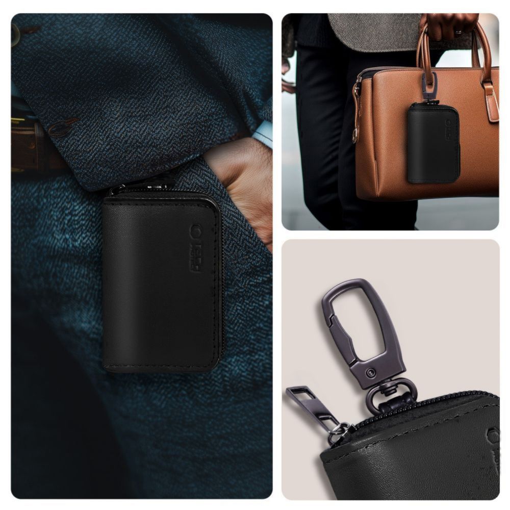 Tech-Protect KLR300 RFID Blocking Car Key Case - Black_5