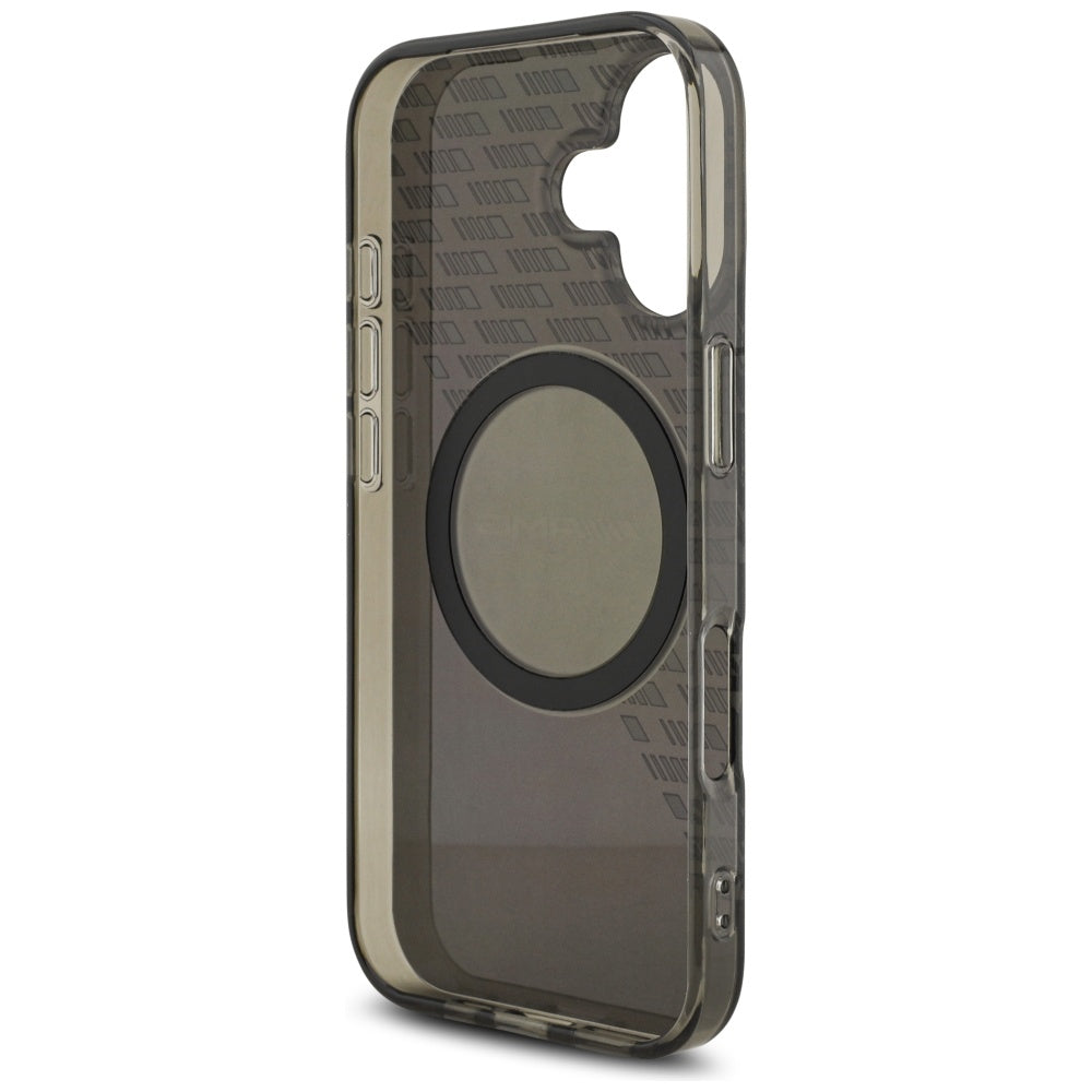AMG Nauble Layer Transparent Smocked MagSafe Case for iPhone 17 - Black_6
