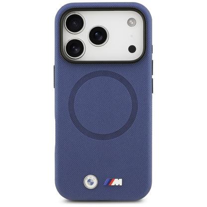 BMW M FW Metal Logo MagSafe Case for iPhone 17 Pro Max - Navy Blue_2