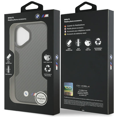 BMW M Kevlar Matt MagSafe Case for iPhone 17 - Black_7