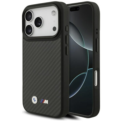 BMW M Kevlar Matt MagSafe Case for iPhone 17 Pro - Black_0