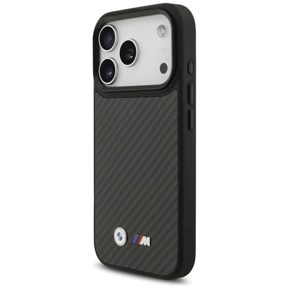 BMW M Kevlar Matt MagSafe Case for iPhone 17 Pro - Black_1