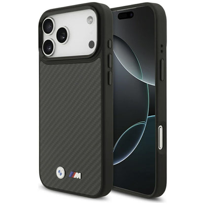 BMW M Kevlar Matt MagSafe Case for iPhone 17 Pro Max - Black_0